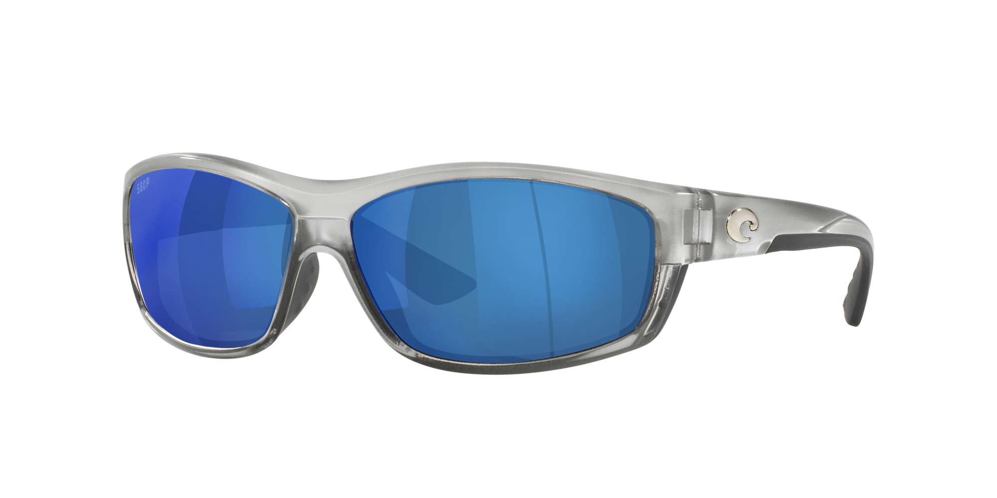 Costa Del Mar Saltbreak Sunglasses Costa Del Mar Saltbreak Sunglasses Blackout/Blue Mirror 580Plastic Pro-Motion Distributing Direct BK01OBMP 